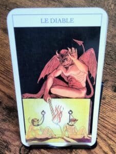 le diable tarot
diable tarot